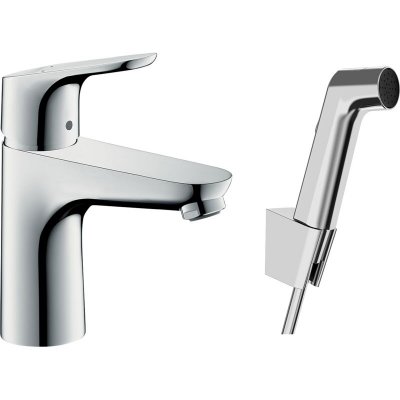 HANSGROHE Focus Set bidette, bonde Push-Open, chrom&eacute; (31927000) - 