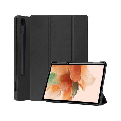 DLH ENERGY Folio Case for Samsung Galaxy Tab S7 FE (SM-T730 / SM-T736) -