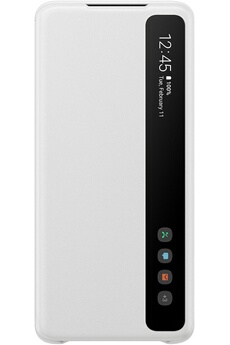 SAMSUNG Folio Clear View  Gris pour  Galaxy S20+