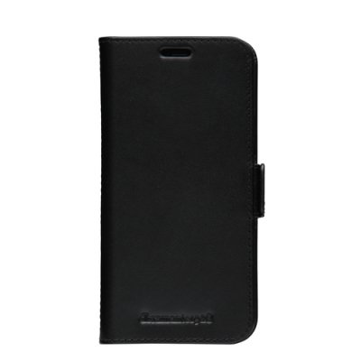 DBRAMANTE1928 Folio iPhone 12 / 12 Pro en Cuir Copenhagen Slim Noir  - Neuf