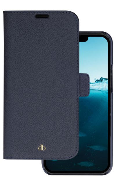 DBRAMANTE1928 Folio iPhone 14 Plus New York Pacific Blue  - Neuf