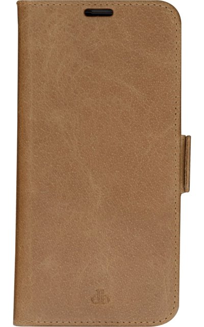 DBRAMANTE1928 Folio iPhone 14 Pro Max en Cuir Copenhagen Slim Tan  - Neuf