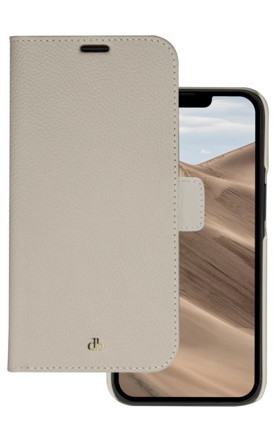DBRAMANTE1928 Folio iPhone 14 Pro New York Sand Dune  - Neuf