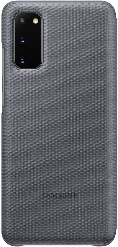 SAMSUNG Folio LED View Cover Gris pour  G S20  - Neuf