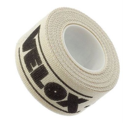 VELOX Fond de jante  coton blanc haute r&eacute;sistance 10 mm (rouleau de 2m