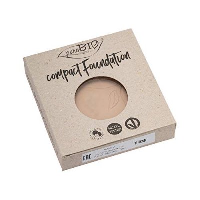 PUROBIO COSMETICS Fond de Teint Compact Poudre & Bio - Purobio 01 Recharge