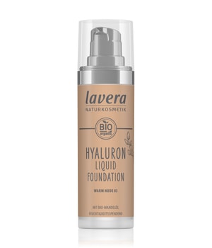 LAVERA Fond de Teint Liquide Acide Hyaluronique -  Warm Nude 03