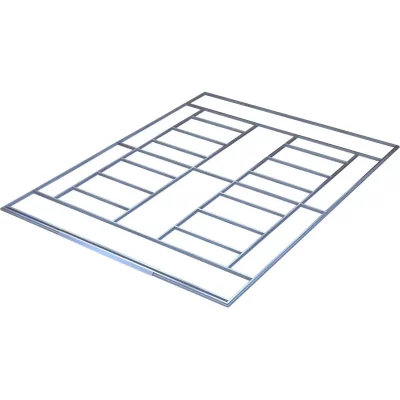 HABITAT ET JARDIN Fondation pour abri de jardin ""DALLAS"" - 15,16 M&sup2;