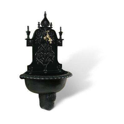 DECORATION D AUTREFOIS Fontaine de Jardin Aluminium Vert 44x22.5x77.5cm