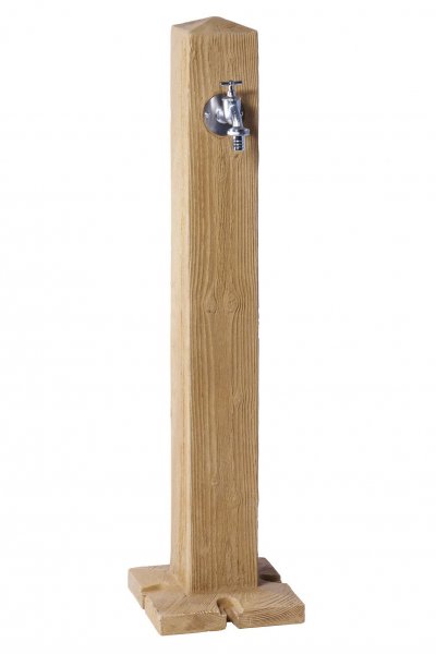 GARANTIA Fontaine de jardin en plastique bois clair 356031