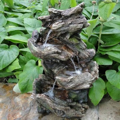 UBBINK Fontaine de jardin vernier mini cascade d&eacute;corative 423535
