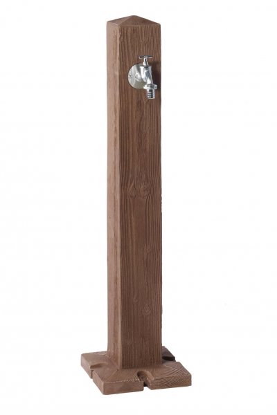 GARANTIA Fontaine de jardin WOOD bois fonc&eacute;