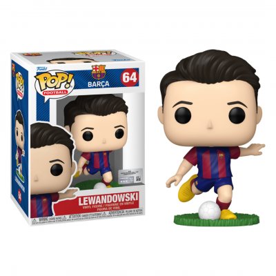 FUNKO Football - Figurine Pop! Barcelona Lewandowski 9 Cm