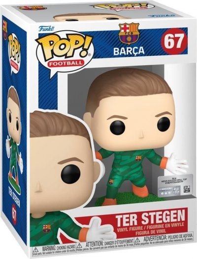 FUNKO Football - Figurine Pop! Barcelona Ter Stegen 9 Cm