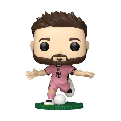FUNKO Football - Figurine POP! MLS Inter Miami CF Lionel Messi (Pink) 9 cm
