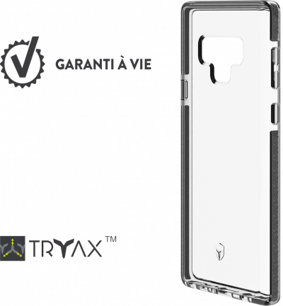 BIGBEN CONNECTED Force Case Coque renforc&eacute;e pour Samsung Galaxy Note 9 Dark Grey