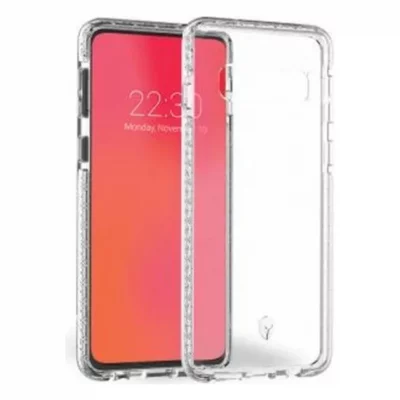 BIGBEN CONNECTED Force Case Coque Renforc&eacute;e pour Samsung Galaxy S10 LIFE Transparent