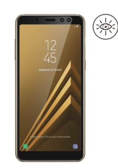 FORCEGLASS Force Glass Original incurv&eacute; Galaxy A8 2018