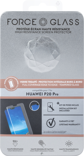 BIGBEN CONNECTED Force Glass Prot&egrave;ge-&eacute;cran Verre tremp&eacute; pour Huawei P20 Pro