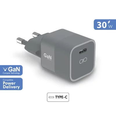 FORCE POWER  CHAGEUR SECTEUR USB C PD 30W Power Delivery GaN