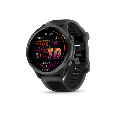 GARMIN Forerunner 570 Montre GPS 47 mm, Noir Aluminium Slate - Neuf