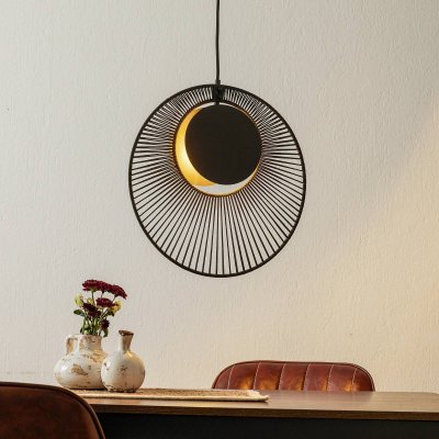FORESTIER  Oyster suspension de designer, noire