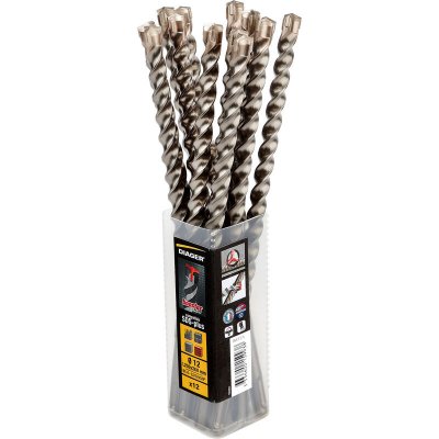 DIAGER Foret b&eacute;ton carbure booster plus SDS+type 113-10x210mm-B12 