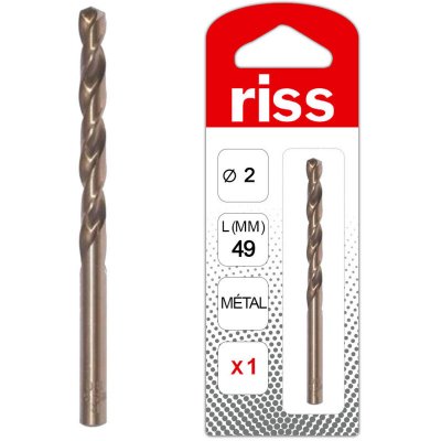 RISS Foret  - Cobalt 5% - &Oslash; 2 mm - L.49 mm - 3075E000200