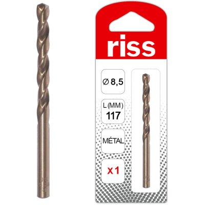 RISS Foret  - Cobalt 5% - &Oslash; 8,5 mm - L.117 mm - 3075E000850