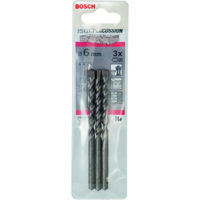 BOSCH Forets &agrave; b&eacute;ton CYL3 6 x 60 x 100 mm, d 5,5 mm 3pc