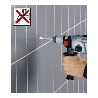 BOSCH Forets &agrave; carrelage Expert for Ceramic - 6,50 mm - 80 mm - 