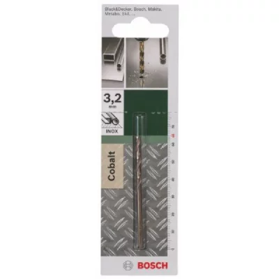 GENERIQUE Forets &agrave; m&eacute;taux HSS-CO 3.2x36x65mm H&eacute;lice135