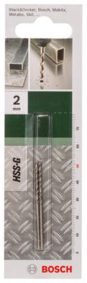 BOSCH Forets &agrave; m&eacute;taux HSS-G 2x24x49mm H&eacute;lice118 - 2 pi&egrave;ces