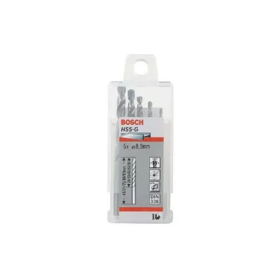 BOSCH Forets &agrave;&nbsp; M&eacute;taux Hss-G Standard, Din 338 (8,1 X 75 X 117 Mm)