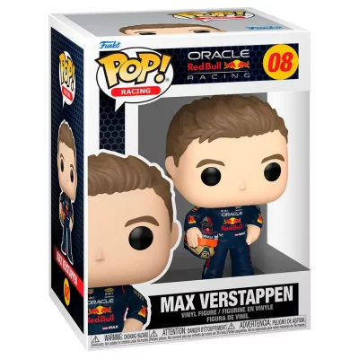 FUNKO Formule 1 - Figurine Pop! Verstappen Avec Casque 9 Cm
