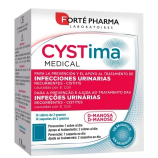 FORTE PHARMA Fort&eacute; Pharma Cystima Medical sachets infections urinaires 14 unit&eacute;s