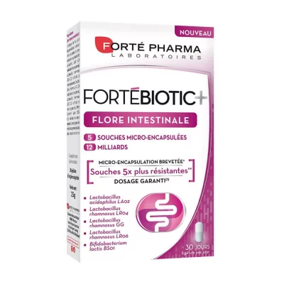 FORTE PHARMA  Fort&eacute;Biotic+ Flore intestinale 30 g&eacute;lules
