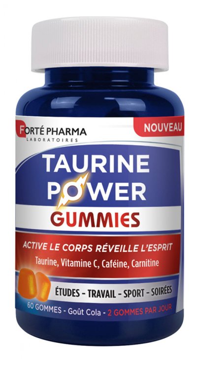 FORTE PHARMA Fort&eacute; Pharma Taurine Power &Eacute;nergie 60 Gummies - Pot 60 gummies