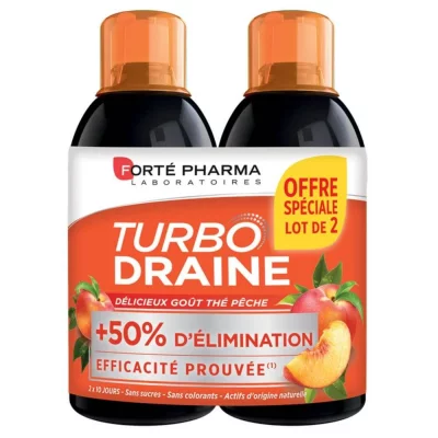 FORTE PHARMA Fort&eacute; Pharma TurboDraine Minceur Lot de 2 x 500 ml - Lot 2 x 500 ml