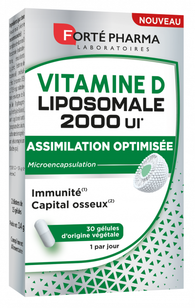 FORTE PHARMA Fort&eacute; Pharma Vitamine D Liposomale 2000UI 30 G&eacute;lules