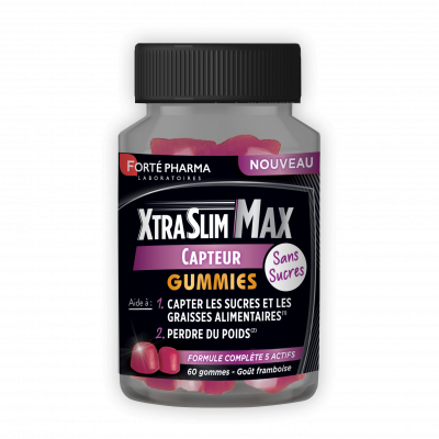 FORTE PHARMA Fort&eacute; Pharma Xtraslim Max Capteur Gummies - 60 Gommes - Pot 60 gommes