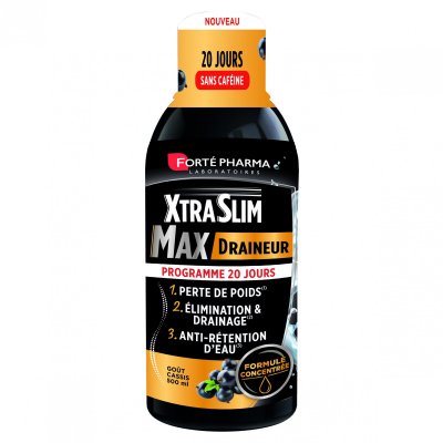 FORTE PHARMA Fort&eacute; Pharma Xtraslim Max Draineur - 500 ml - Bouteille 500 ml