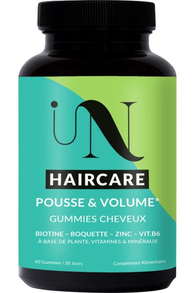 IN HAIRCARE Fortification et Croissance Cheveux 60 gummies Tous types de cheveux 