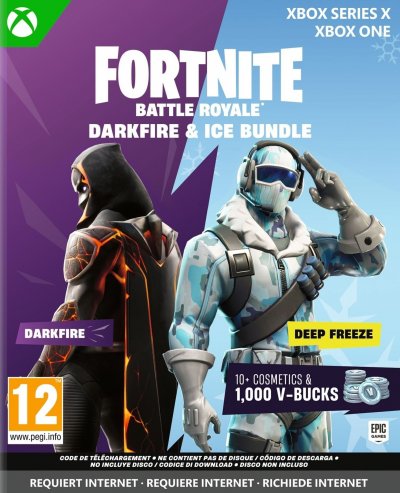Fortnite Darkfire & Ice Bundle (code De T&eacute;l&eacute;chargement) XBOX SERIES X