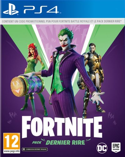 Fortnite : Pack Dernier Rire Jeu PS4