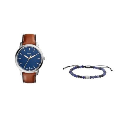FOSSIL  Montre Homme FS5304 Bleu 