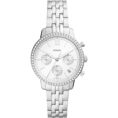 FOSSIL  Montre Neutra Chronograph pour Femme, Acier Inoxydable, ES5217
