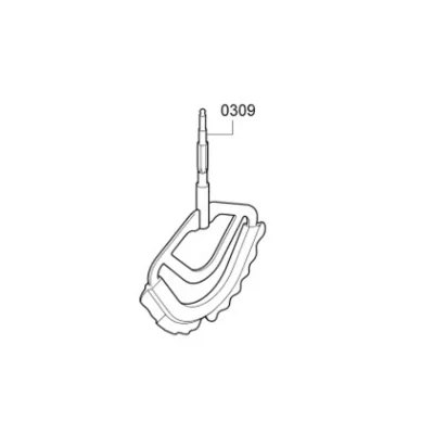 BOSCH Fouet melangeur avec silicone reference : 00753826