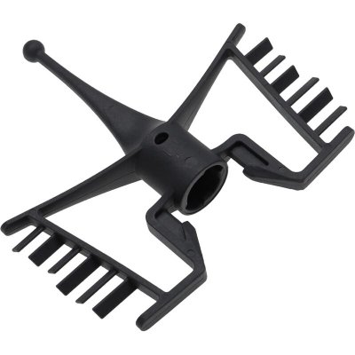VHBW Fouet papillon compatible avec Vorwerk Thermomix TM31 robot de cuisine, plastique, noir - 