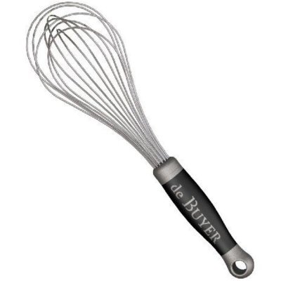 DE BUYER Fouet universel fils inox G&ouml;ma 25 cm Argent et noir 